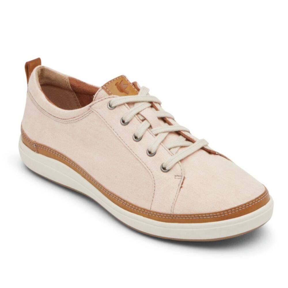 Cobb Hill Pink Canvas Bailee Sneakers Eco Women’s Size 7